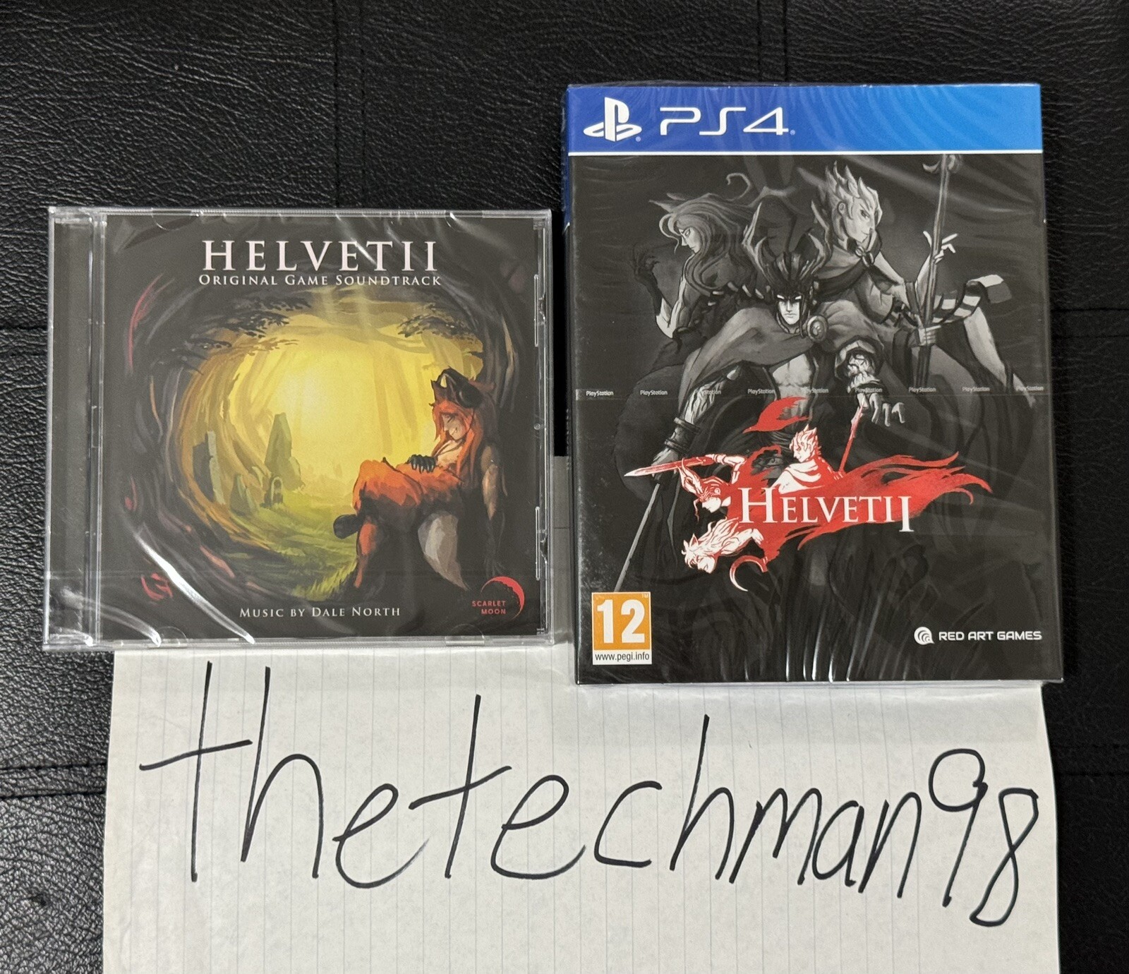 Helvetii PS4 + Soundtrack Red Art Games Limited Edition (BRAND NEW)