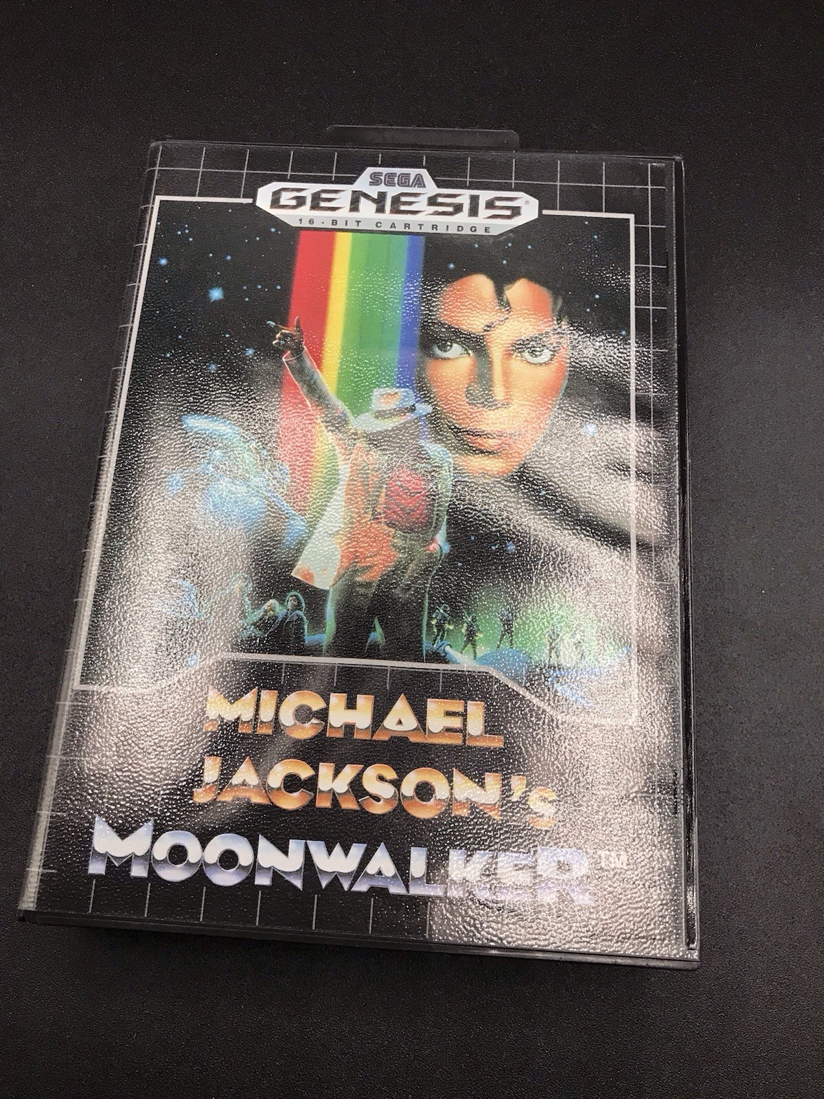 Michael Jackson’s Moonwalker – Rare Triumph variant 1st print – Sega Genesis