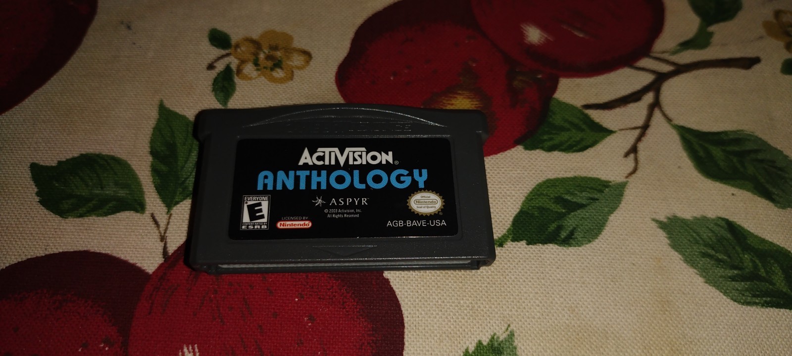 ACTIVISION ANTHOLOGY NINTENDO GAME BOY ADVANCE GBA 2003 TESTED FREE SHIPPING