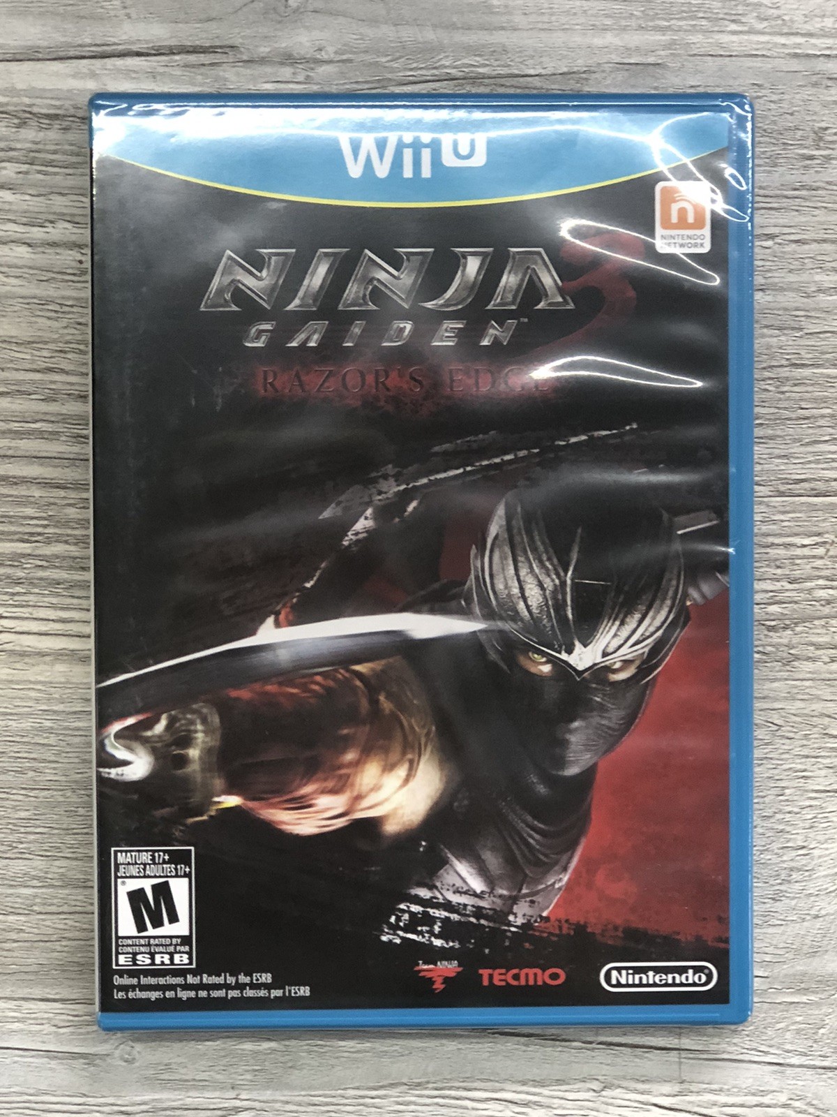 Ninja Gaiden 3 Razor’s Edge Nintendo Wii U- Brand new factory sealed￼