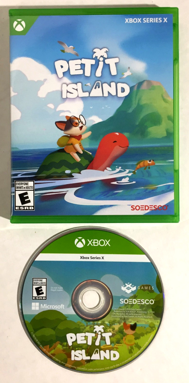 PETIT ISLAND Xbox Series X XSX Open World COZY Cat Game OPENED Unplayed MINT