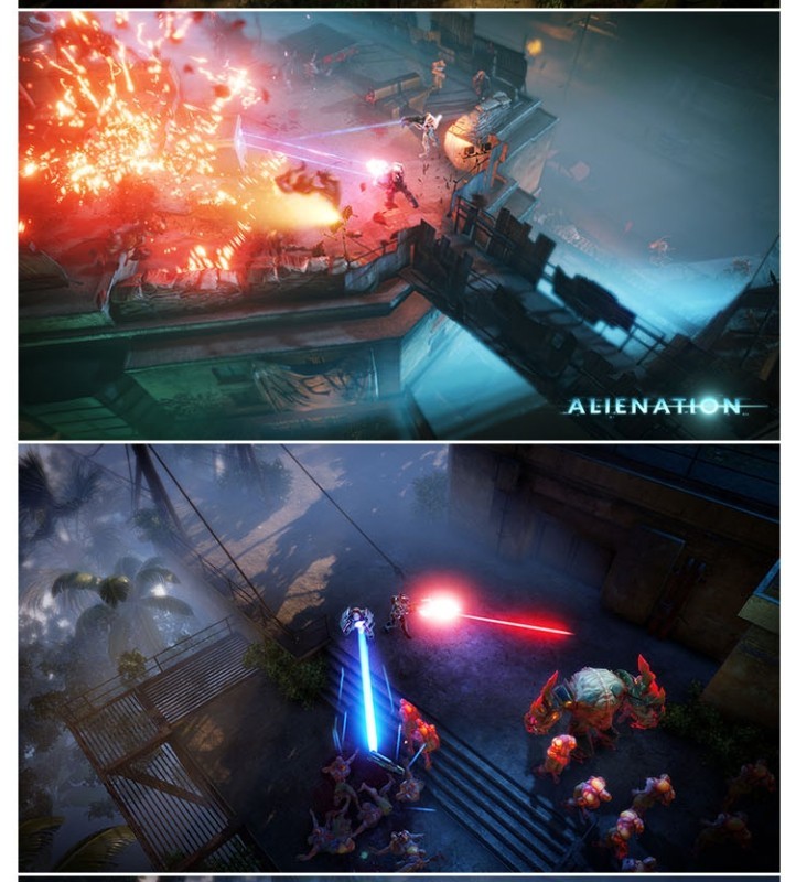 Alienation PS4 PlayStation 4 Korean Edition English Voice Region Free Very Good