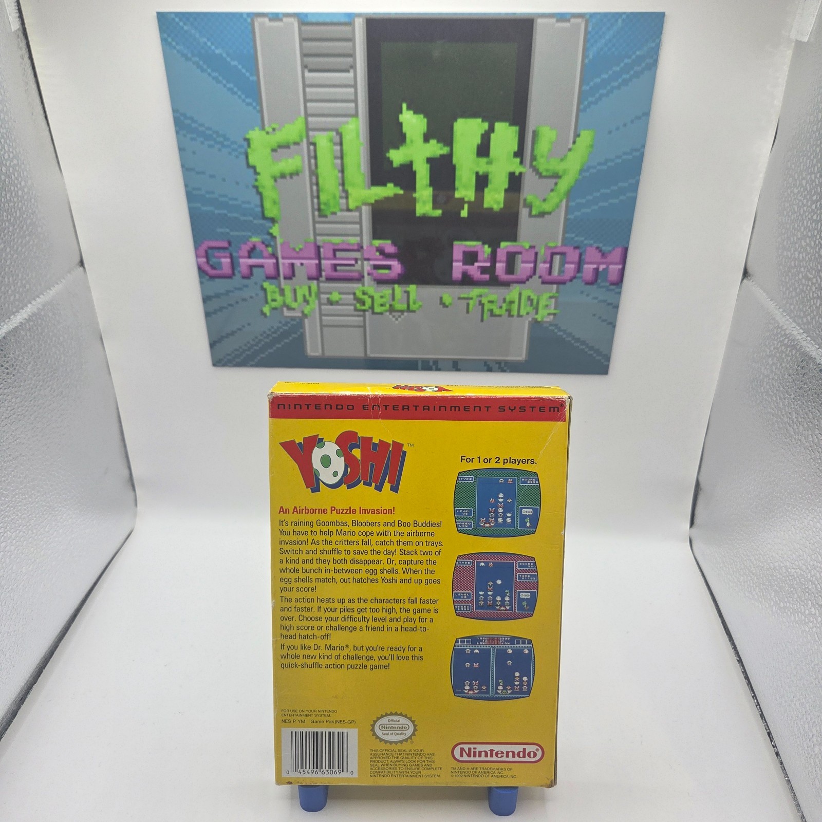 Yoshi (NES) CIB/TESTED