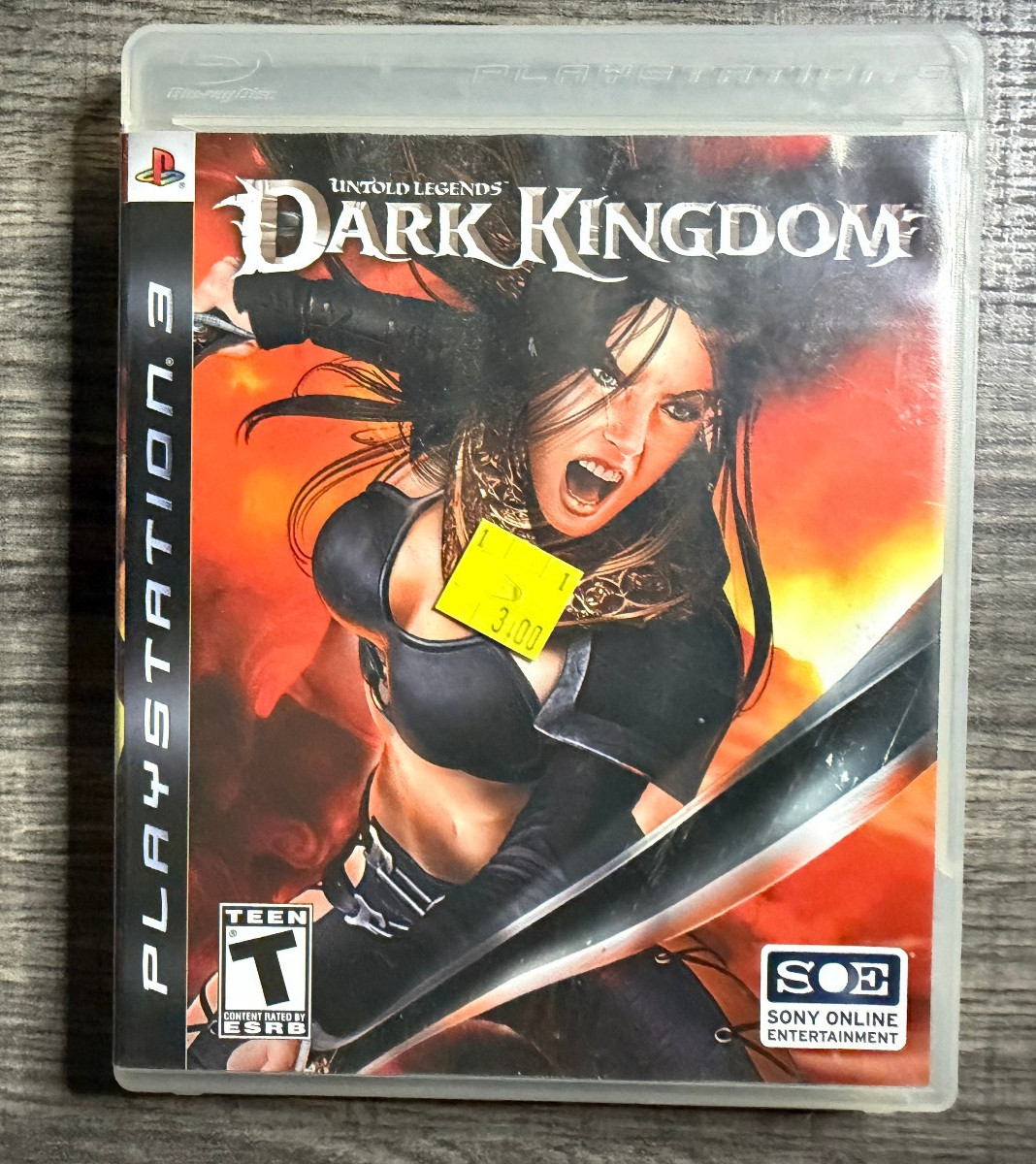 Untold Legends: Dark Kingdom – Sony Playstation 3 PS3 – Acceptable Condition