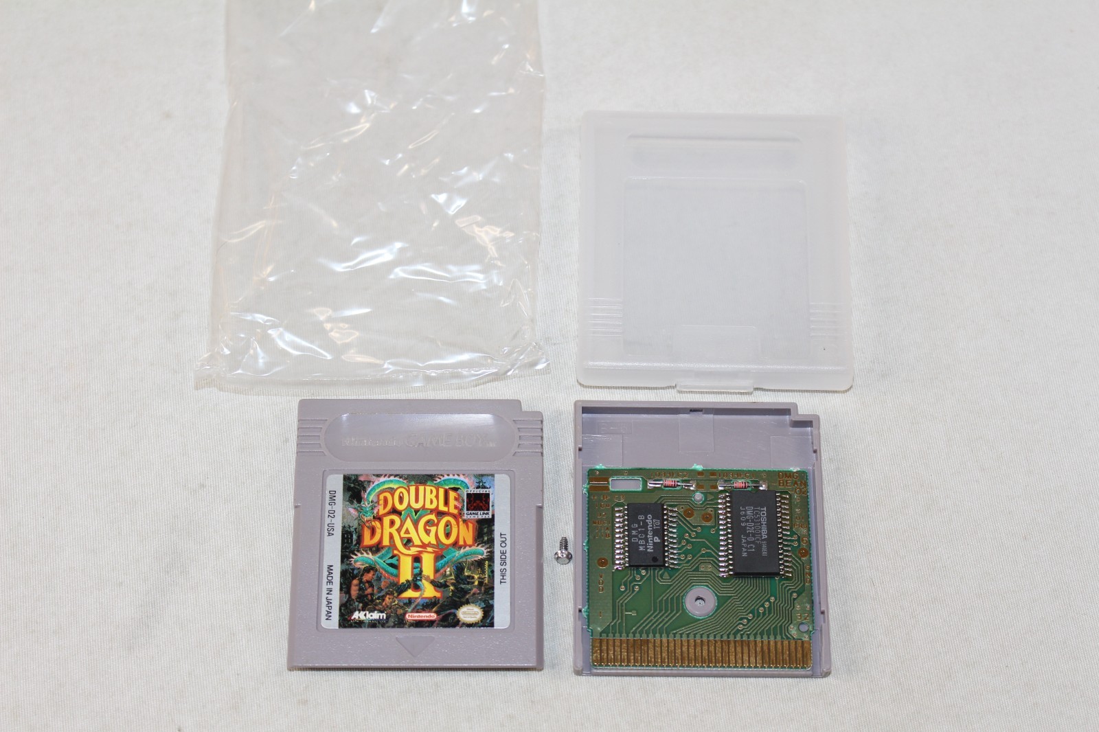 Double Dragon II Nintendo Game Boy Complete CIB! NEAR MINT w/ RARE REG & POSTER!