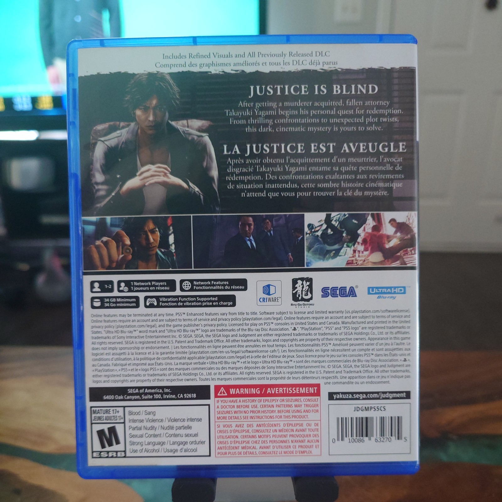 Judgement – Sony PlayStation 5 PS5