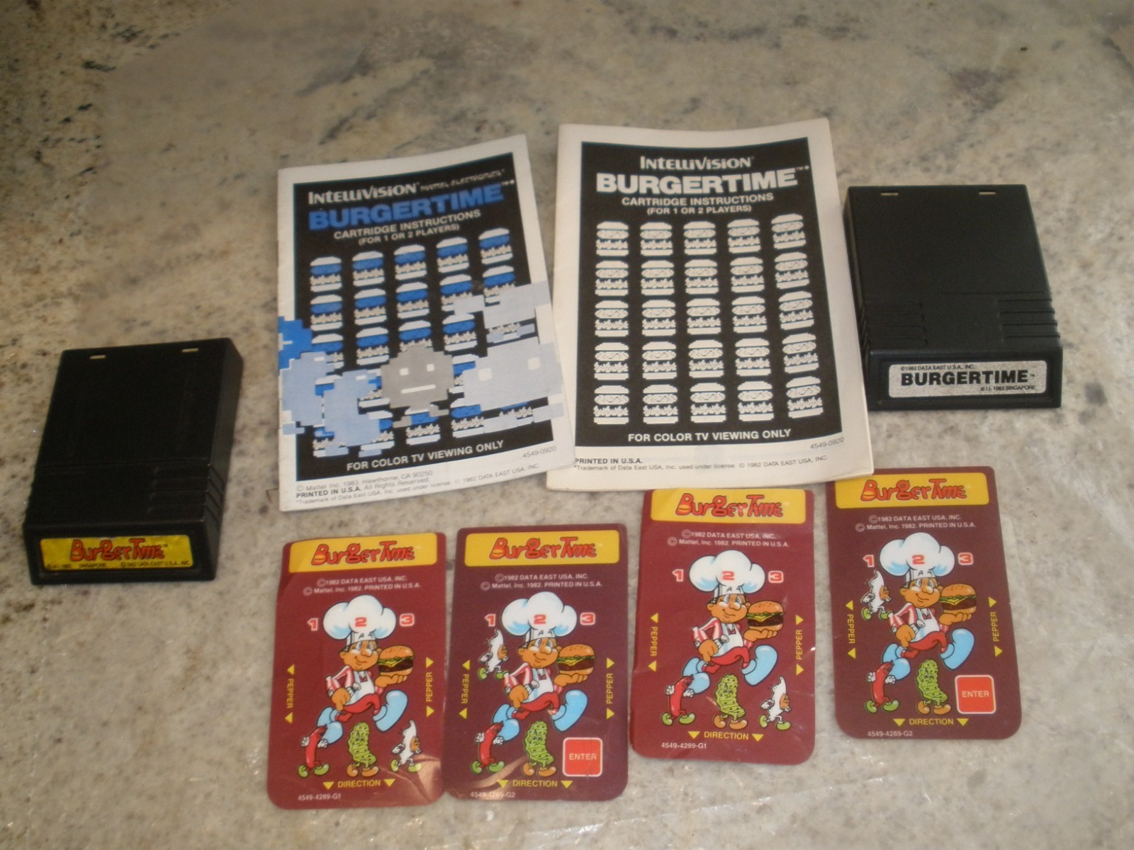 HUGE LOT OF VINTAGE INTELLIVISION GAMES, MANUALS, OVERLAYS (UNTESTED)
