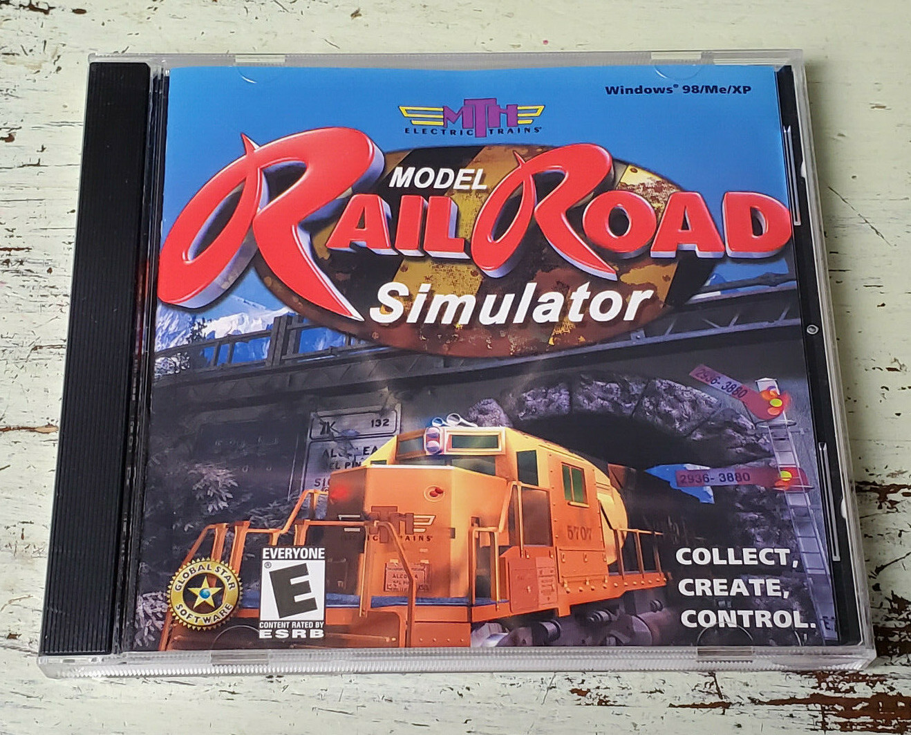 NM Model Rail Road Simulator (2002) Global Star Software PC CD