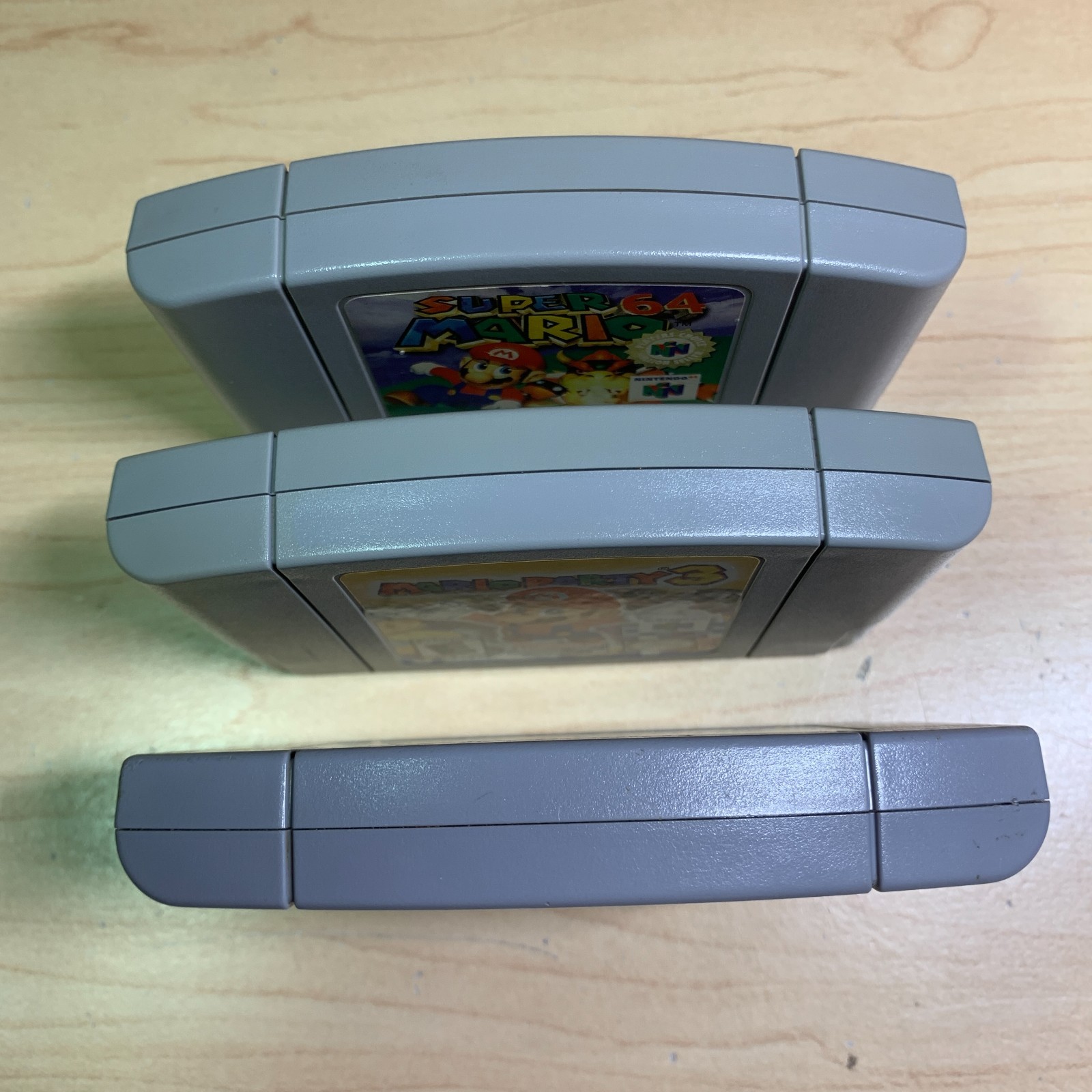 Nintendo 64 N64 3 Game Bundle Lot Super Mario 64 Mario Party 3 Super Smash Bros