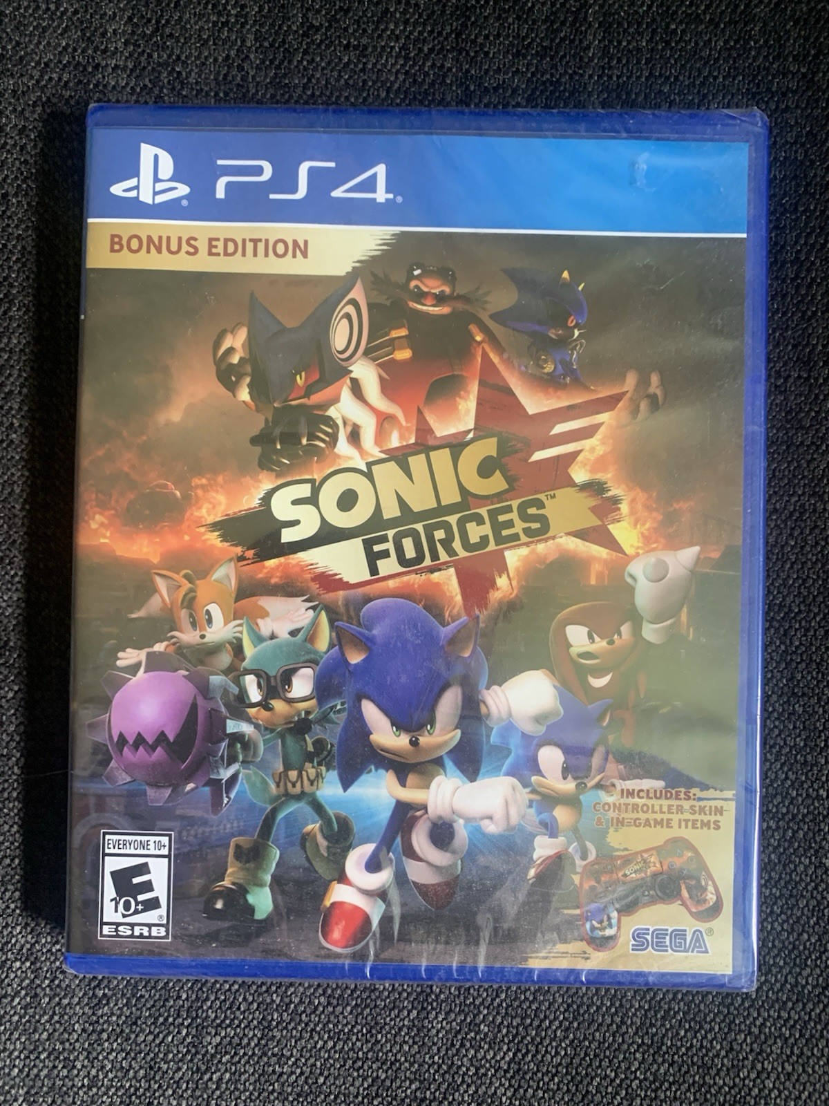 Sonic Forces – Bonus Edition (Sony PlayStation 4, 2017) Sealed! New