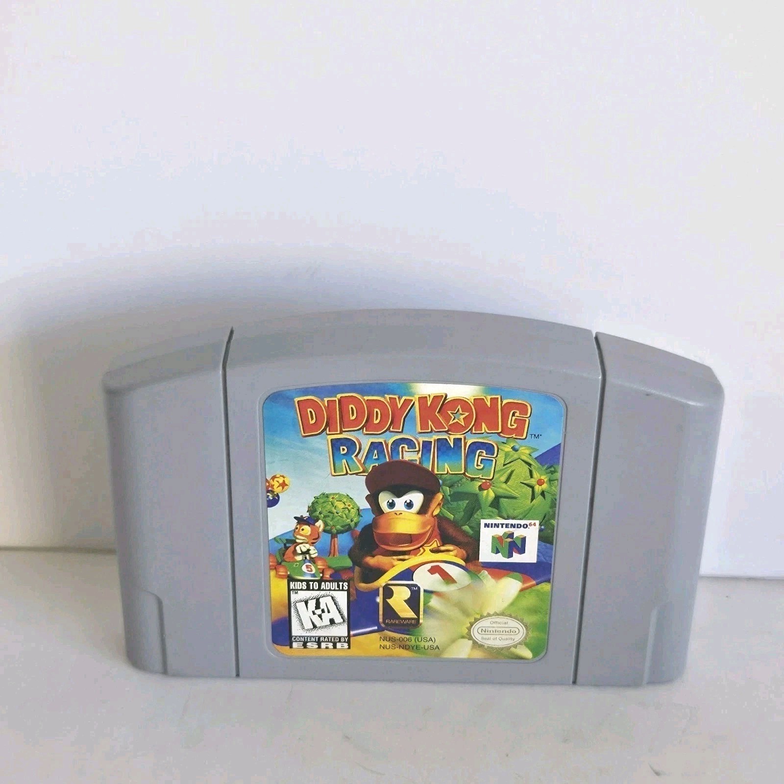 Diddy Kong Racing (1997 N64 Nintendo 64 Game) Authentic & TESTED Rare