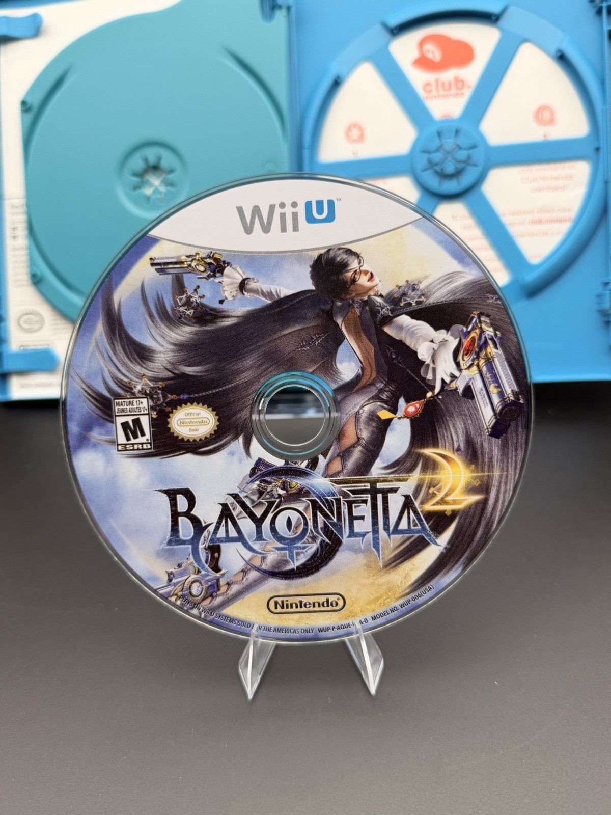 Bayonetta 2 Nintendo Wii U + Bayonetta 1 Bonus Complete CIB Authentic