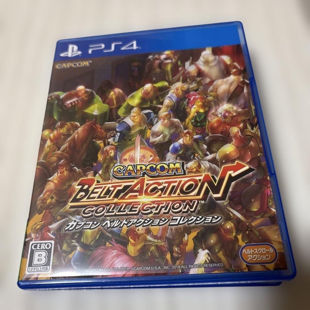 PS4 CAPCOM Belt Action Collection Game PlayStation 4 Used jp