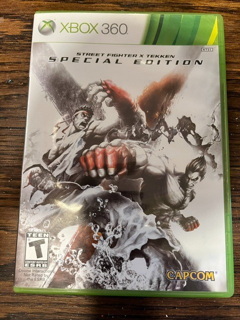 Bundle of Xbox 360 games 2 shooters and 3 fighting games, used, good condition