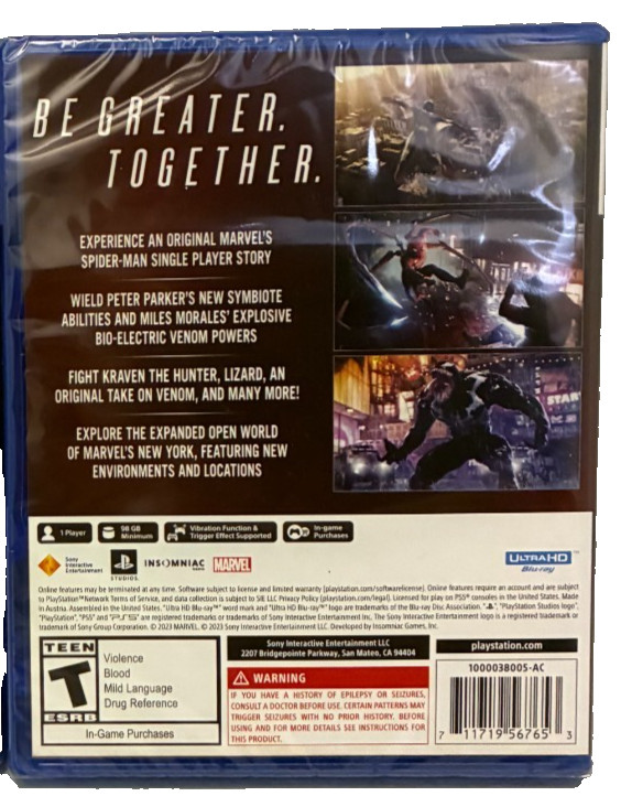 Spiderman Complete Series PS5 Bundle