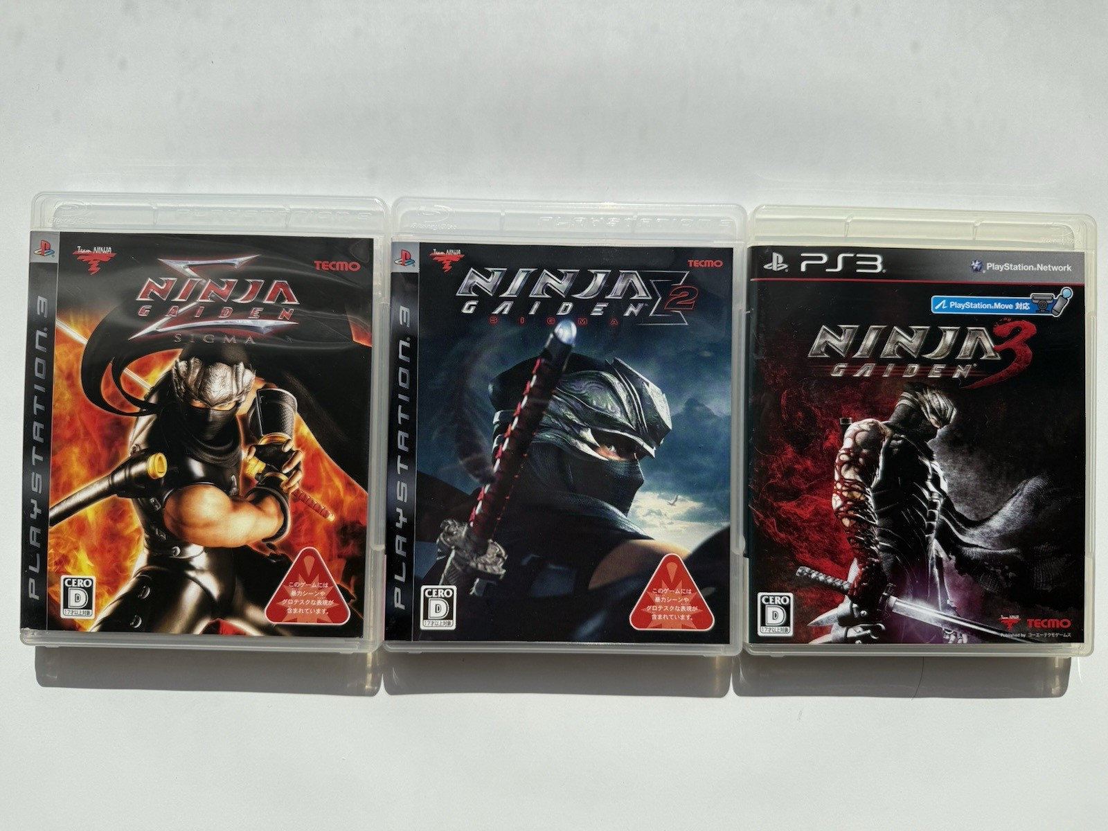NINJA GAIDEN series Σ+Σ2+3 3Set GAME PS3 -SonyPlayStation3- JAPAN