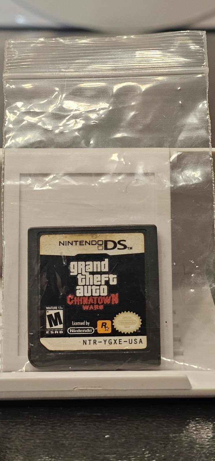 Grand Theft Auto Chinatown Wars China Town Nintendo DS Cartridge Game