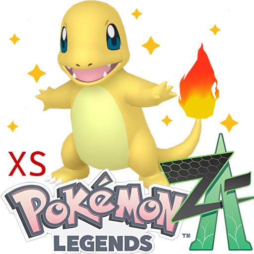 Shiny XS Charmander – Pokémon Legends ZA (6IV, EV Trained)