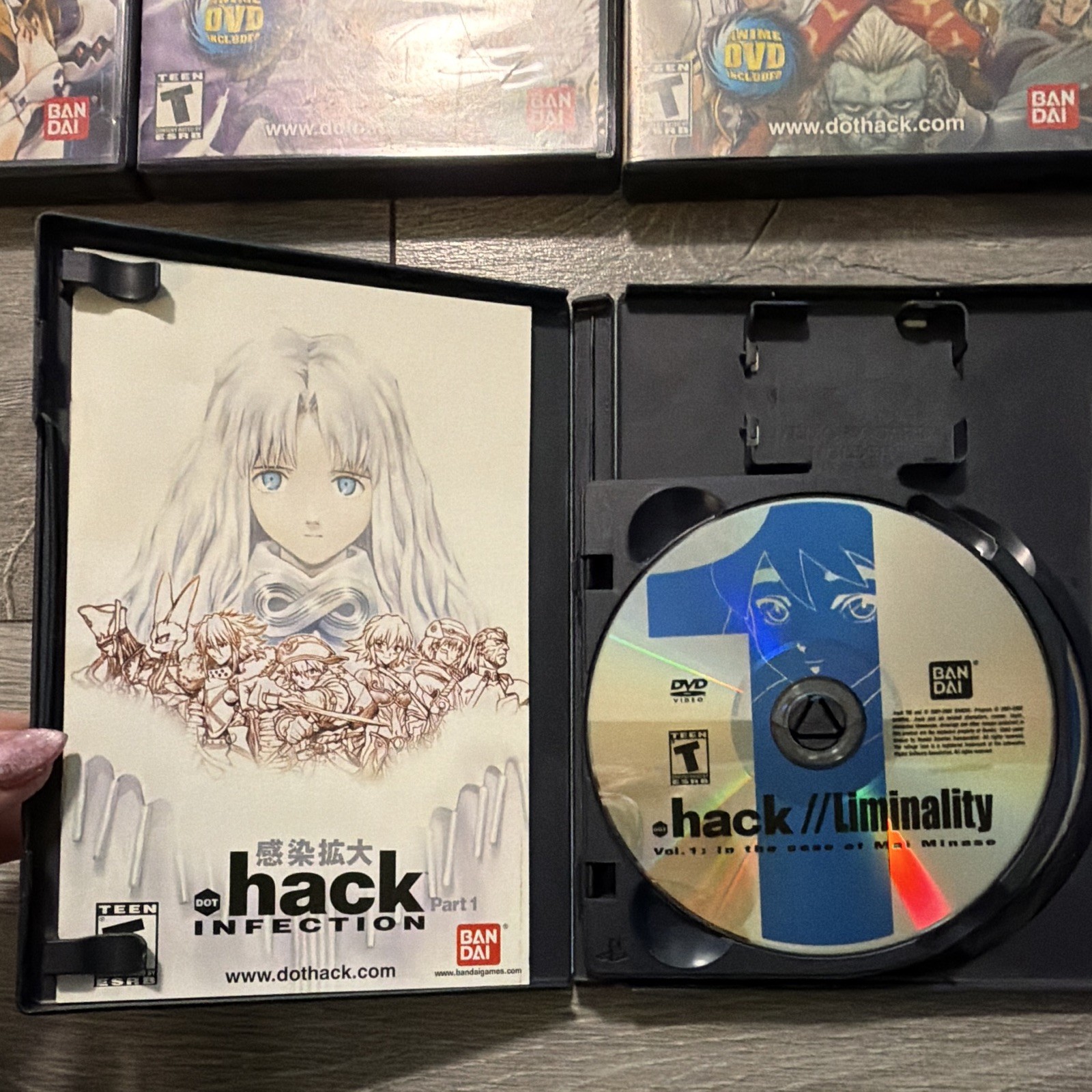 .hack Complete Collection (PS2) RPG T-Teen (Bandai)