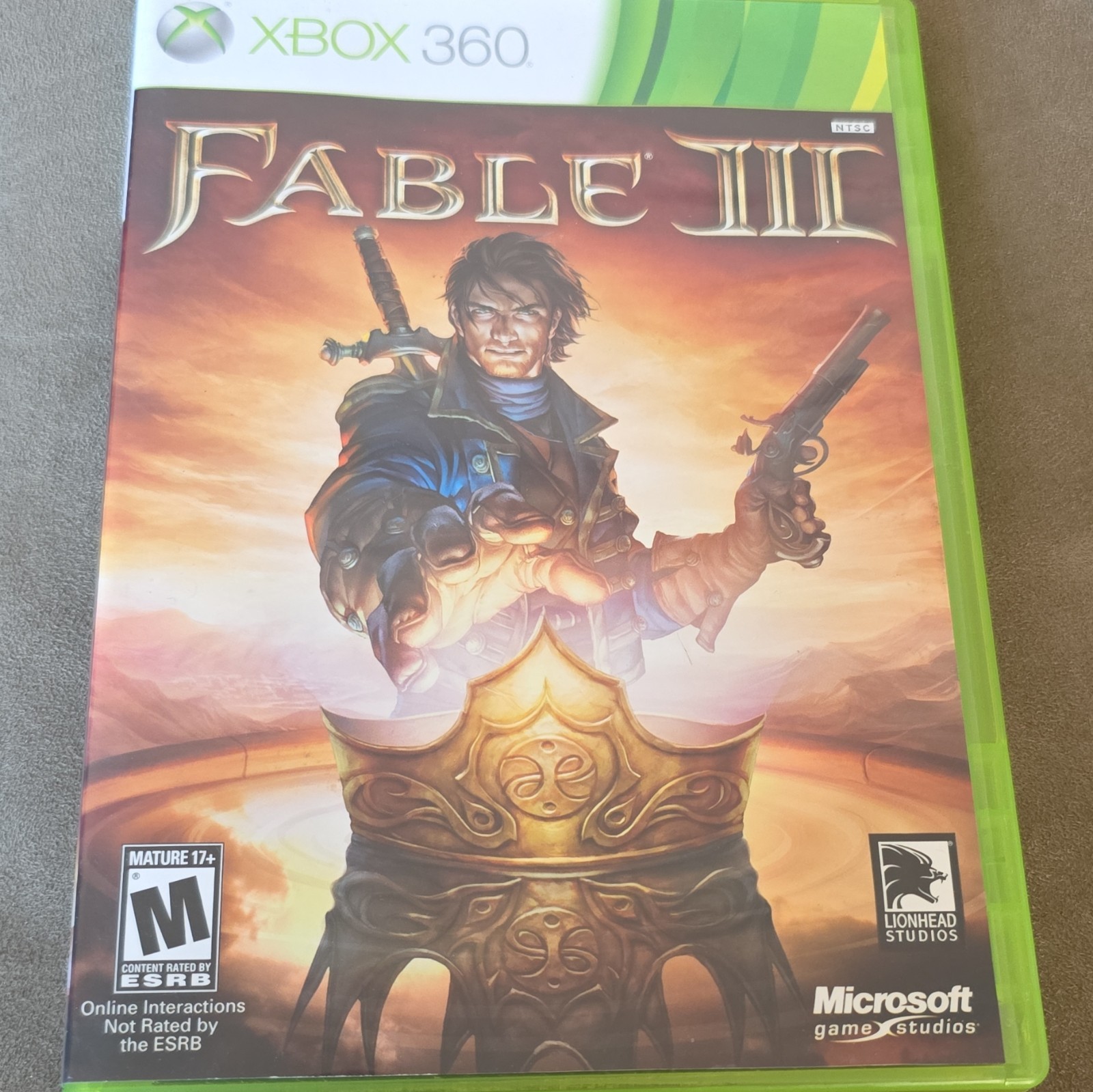 Microsoft Game Studios Fable III Xbox 360 M Mature NTSC-U/C Fable Series