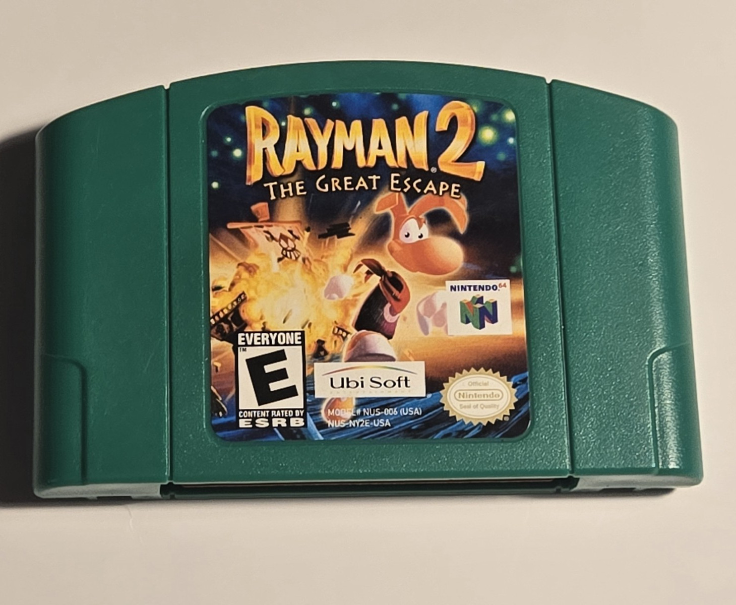 Ubisoft Rayman 2: The Great Escape – Nintendo 64 N64 NTSC-U/C E (Everyone)