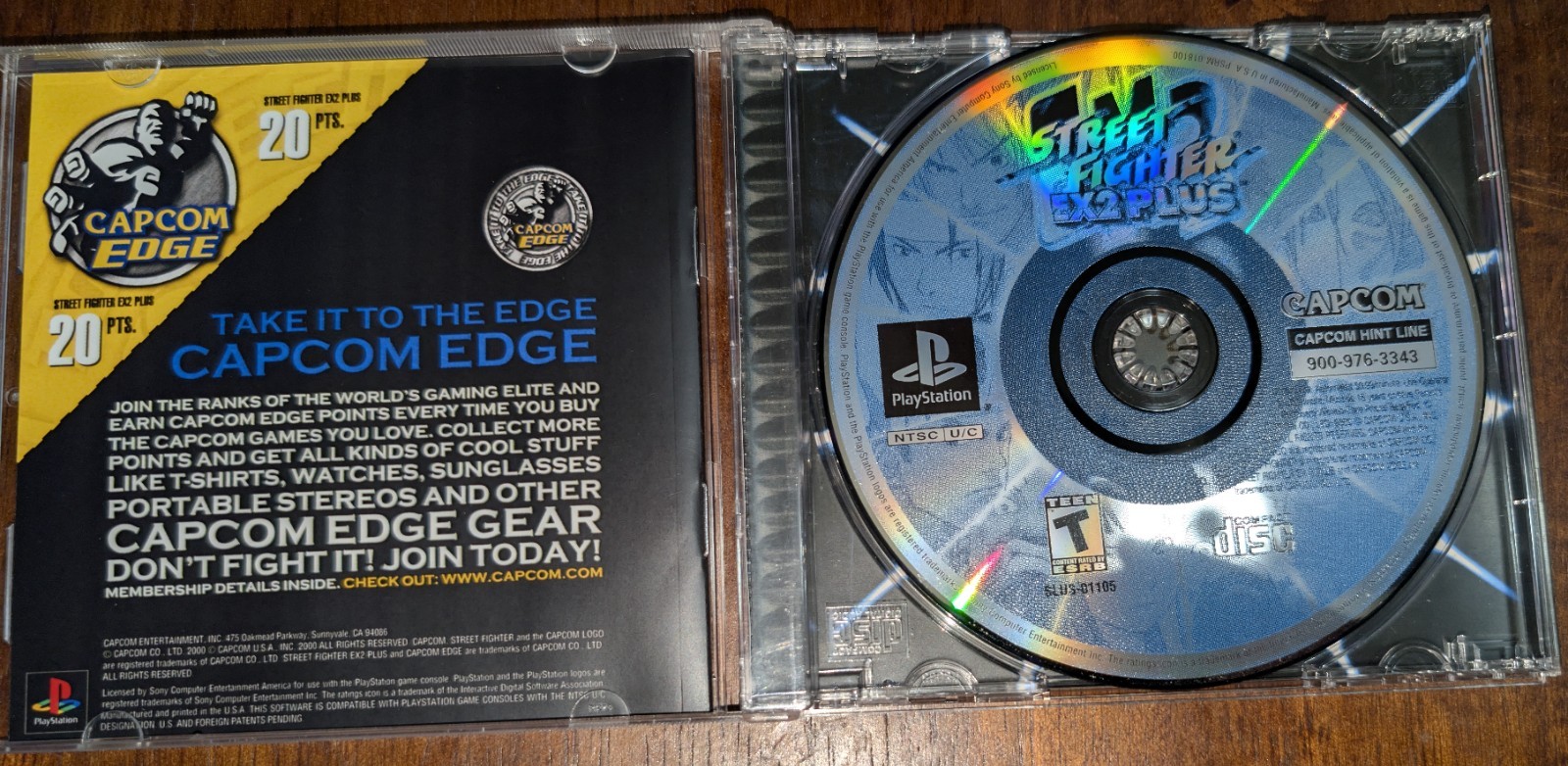 Street Fighter 2 Ex Plus – Sony PlayStation 1 CIB