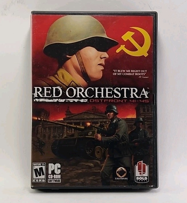 Red Orchestra PC Bold Games USA 2006 with manual/code w1 4375