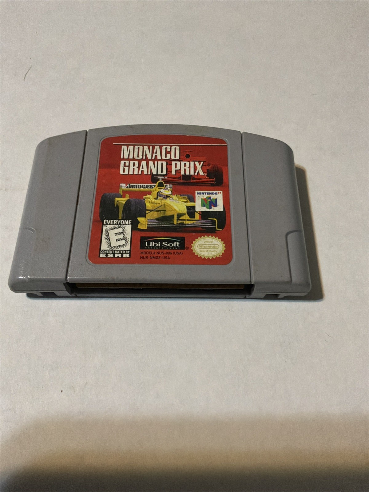 Monaco Grand Prix – Nintendo 64 N64 CARTRIDGE ONLY AUTHENTIC