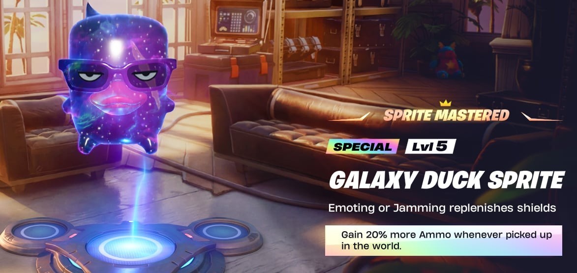 *Special* Galaxy Duck Sprite – Battle Royale – DM First