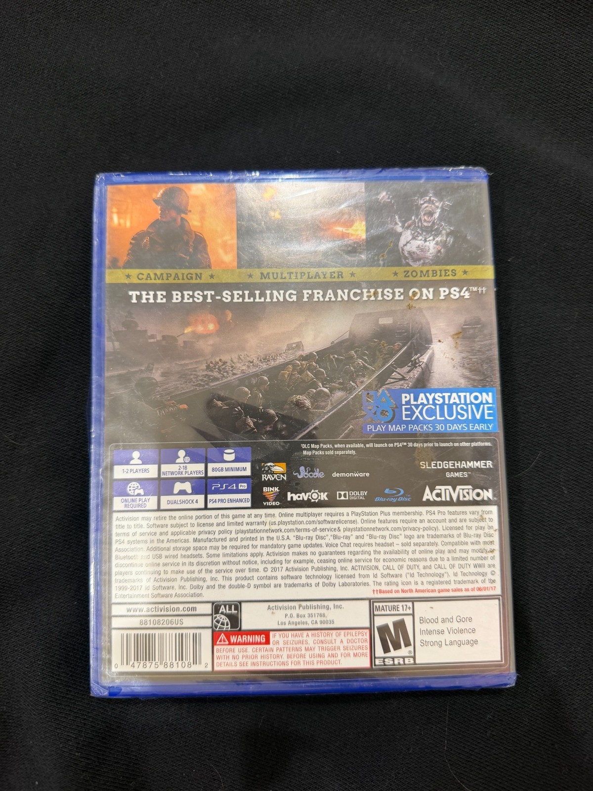 Call Of Duty WWII PS4 – Sony PlayStation 4 – Sealed