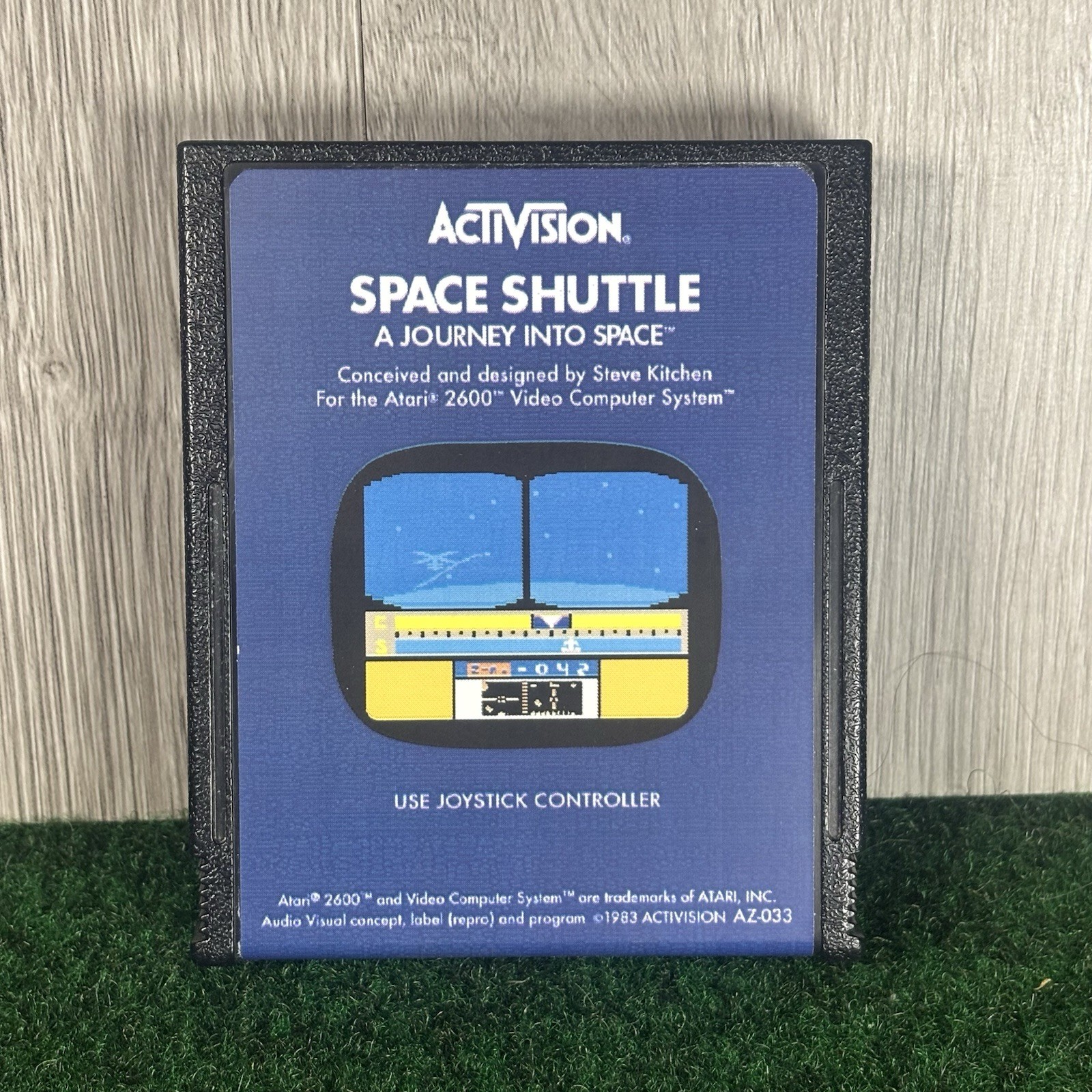 Space Shuttle A Journey Into Space Atari 2600 Activision ( Redone Label)