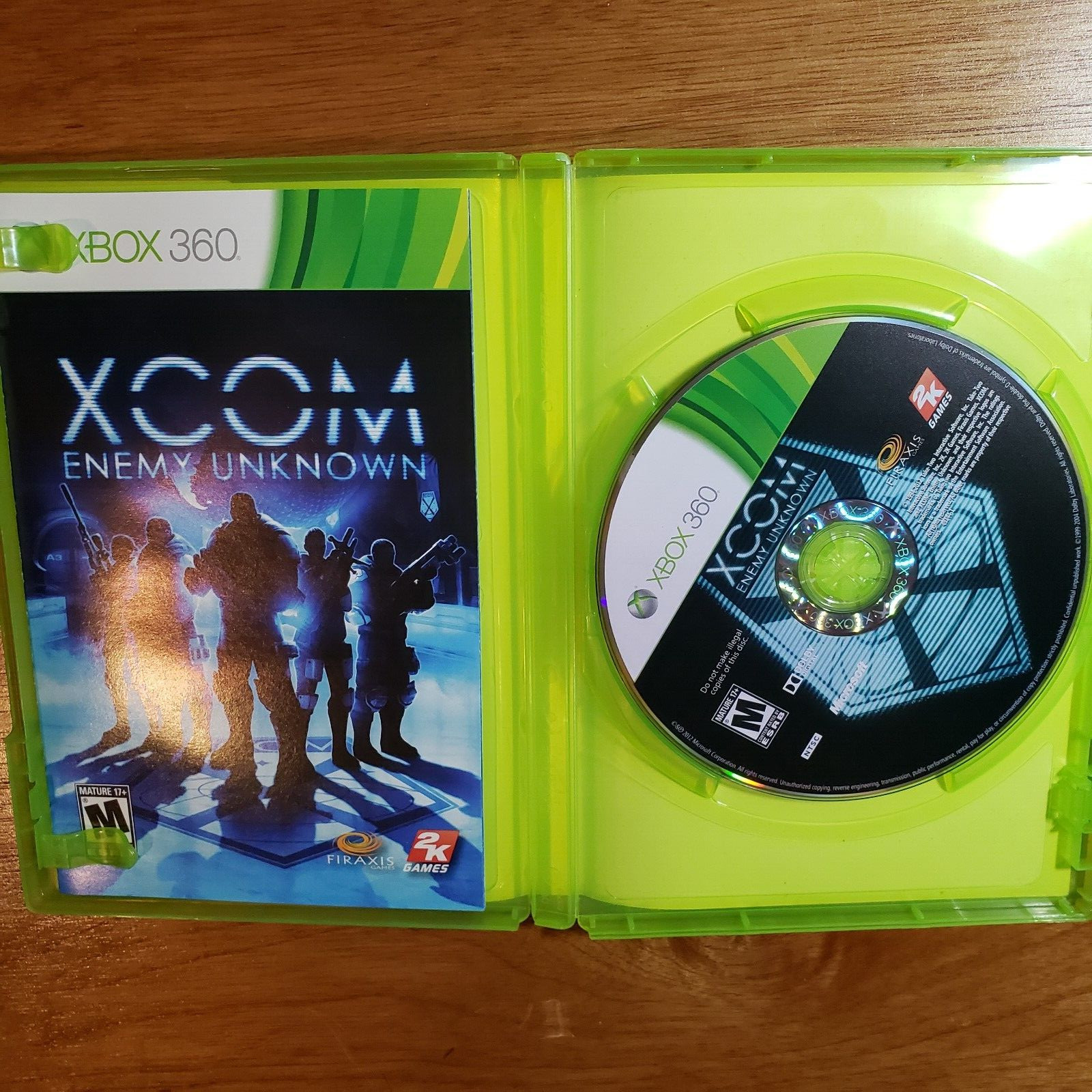 XCOM: Enemy Unknown, 2012, Xbox 360 – CIB Complete in Box