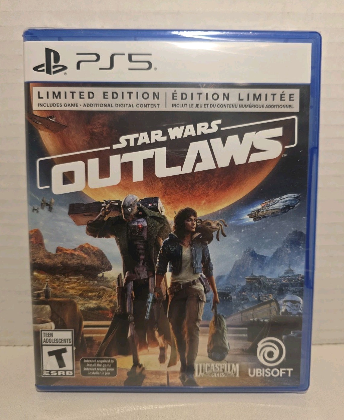 Star Wars Outlaws PS5 Limited Edition Video Game, Additional Digital Content
