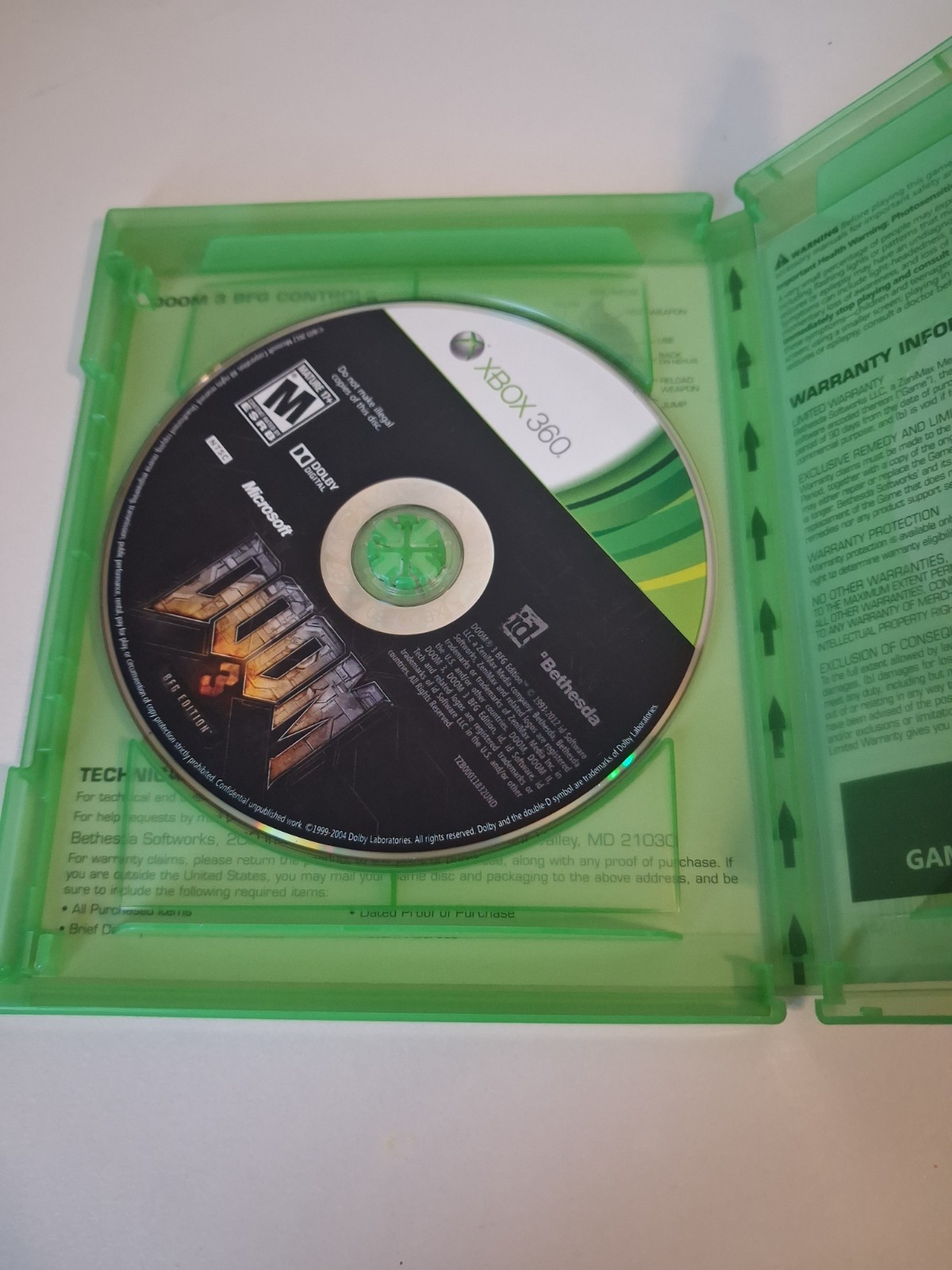 Doom 3 — BFG Edition (Microsoft Xbox 360, 2012)