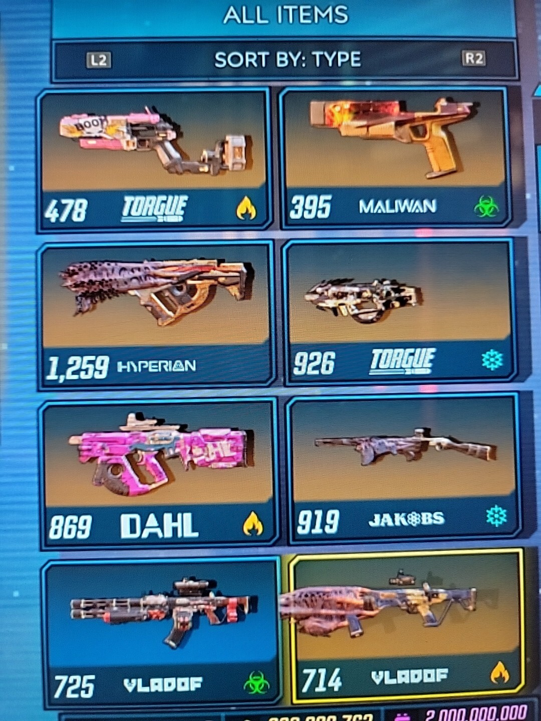 Borderlands 3 50 Godmode Modded Weapons PS4/PS5 Drop