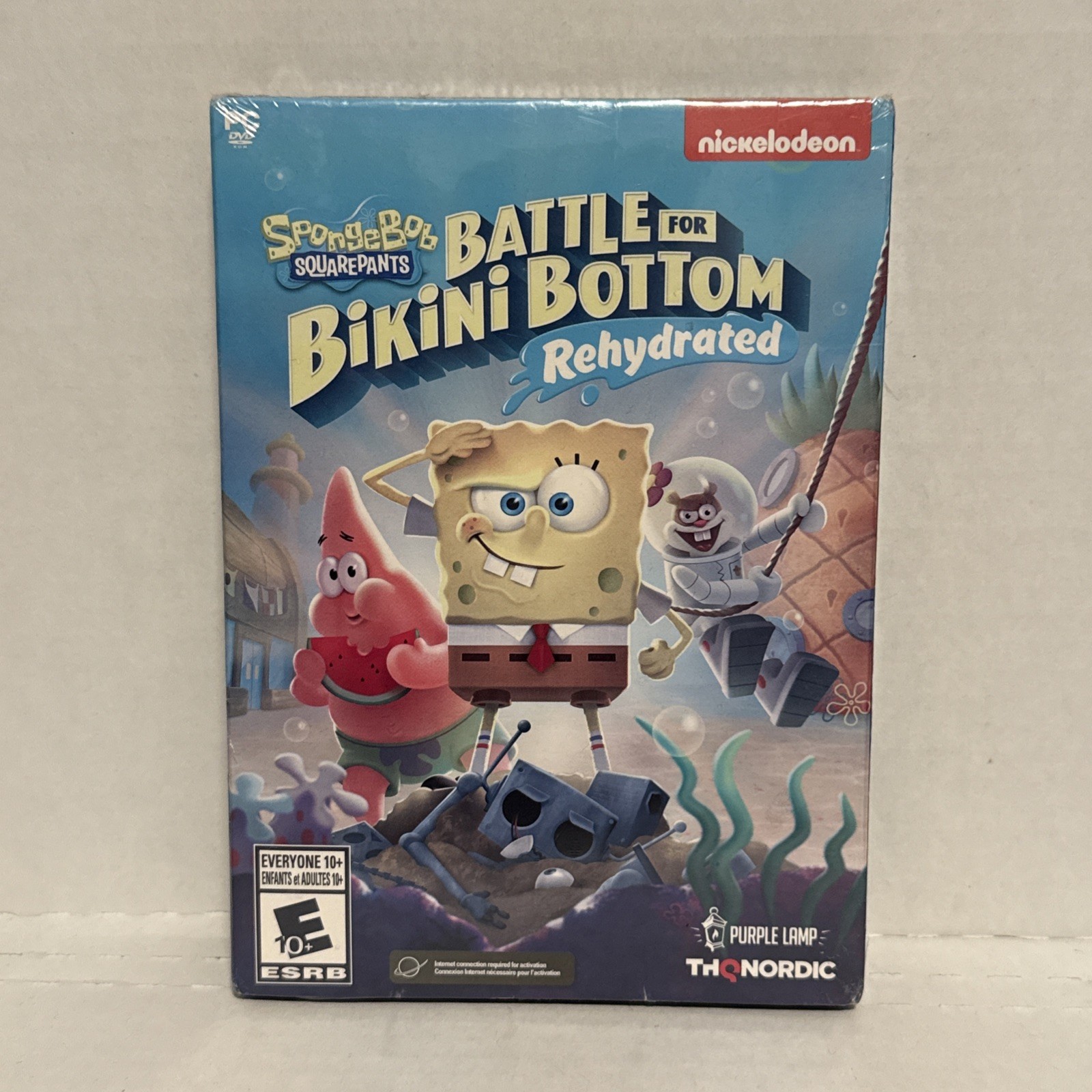 Spongebob Squarepants: Battle for Bikini Bottom Rehydrated PC DVD Computer