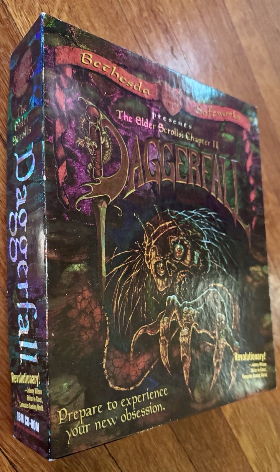 Elder Scrolls Chapter 2 Daggerfall Big Box PC With 1990s Receipt
