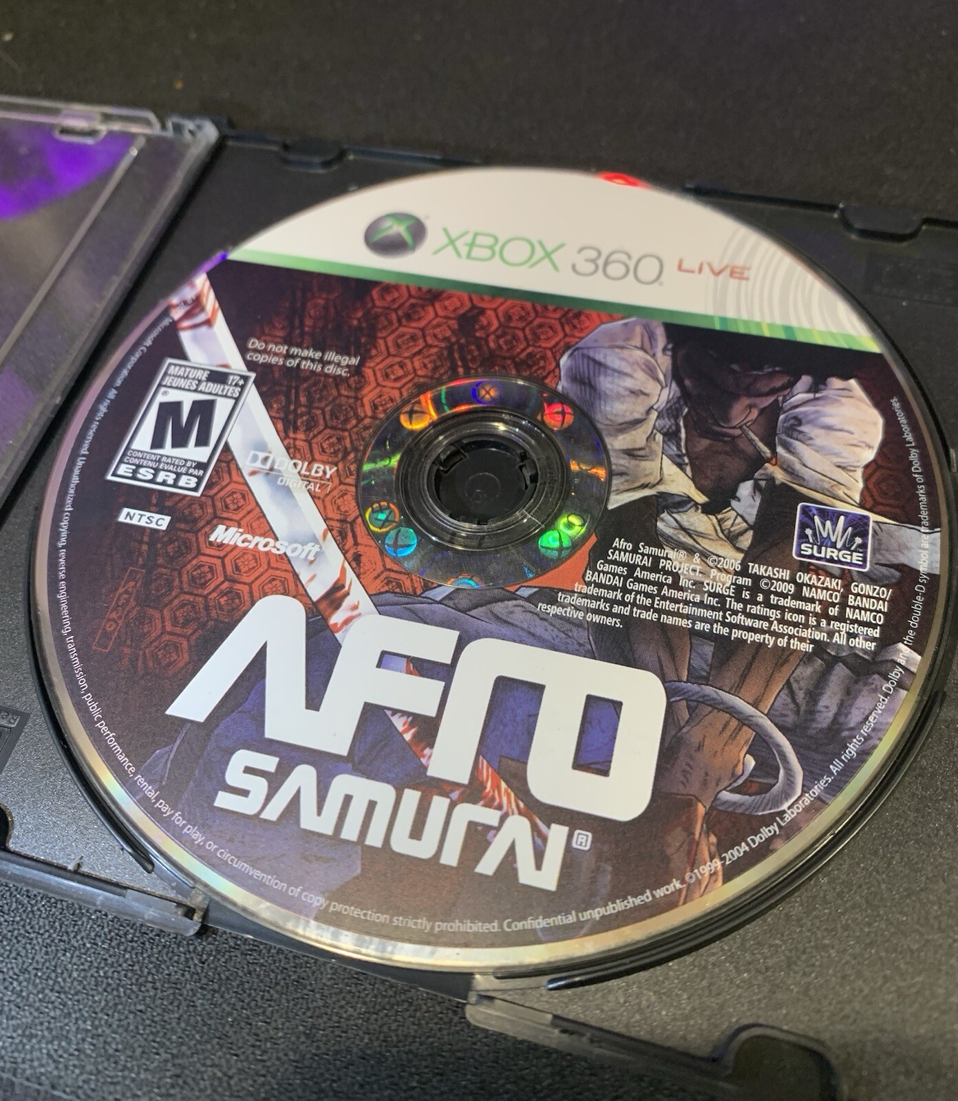 Afro Samurai Xbox 360
