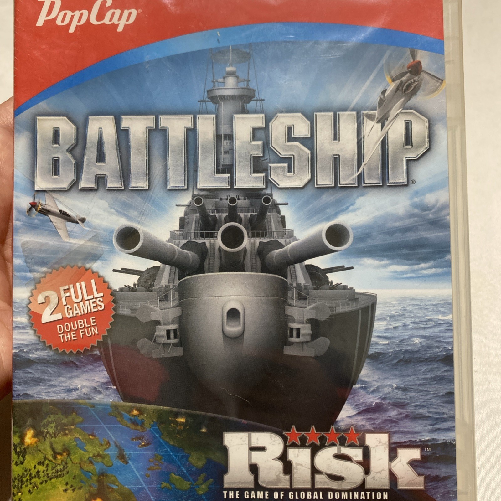 POP CAP Battleship & RISK (PC/Mac DVD-ROM, 2012) Brand New Factory Sealed