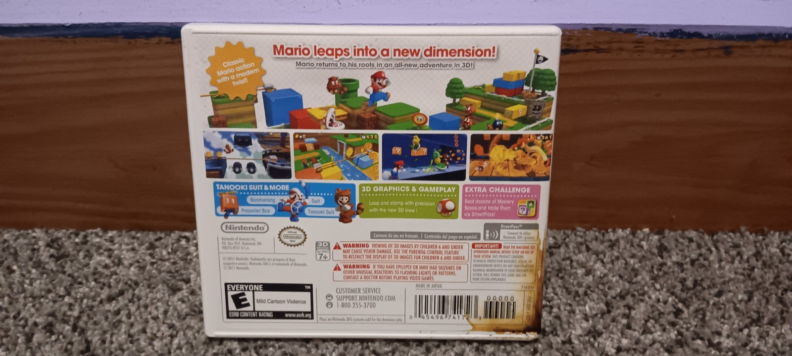 Super Mario 3D Land (3DS, 2011)