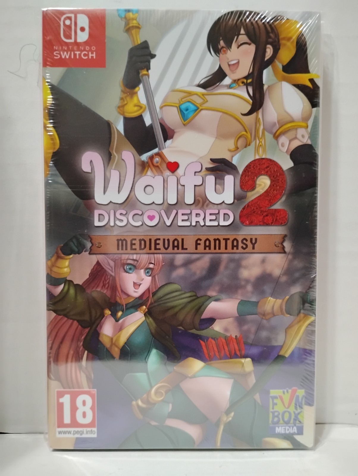 Funbox Media Waifu Discovered 2 Nintendo Switch Shoot ‘Em Up PEGI 18 Co-op