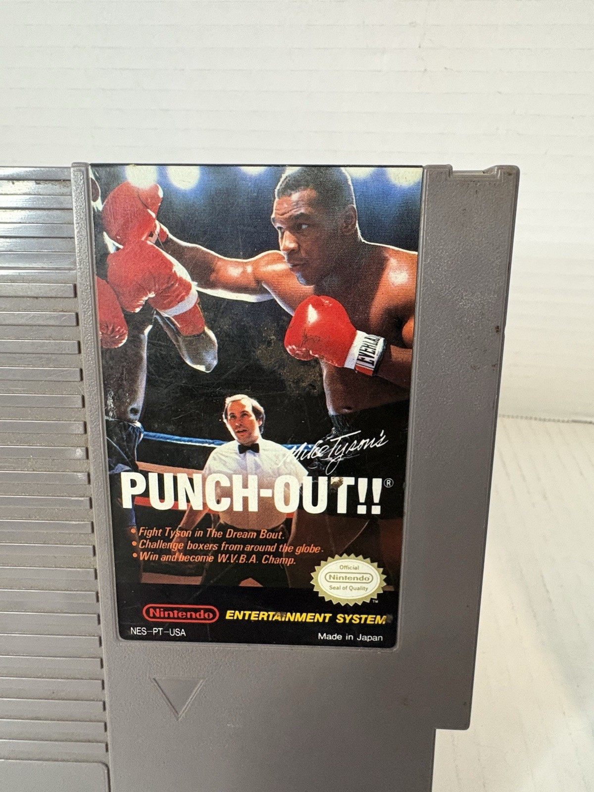 Mike Tyson’s Punch-Out– NES– Tested and Working 3-Screw