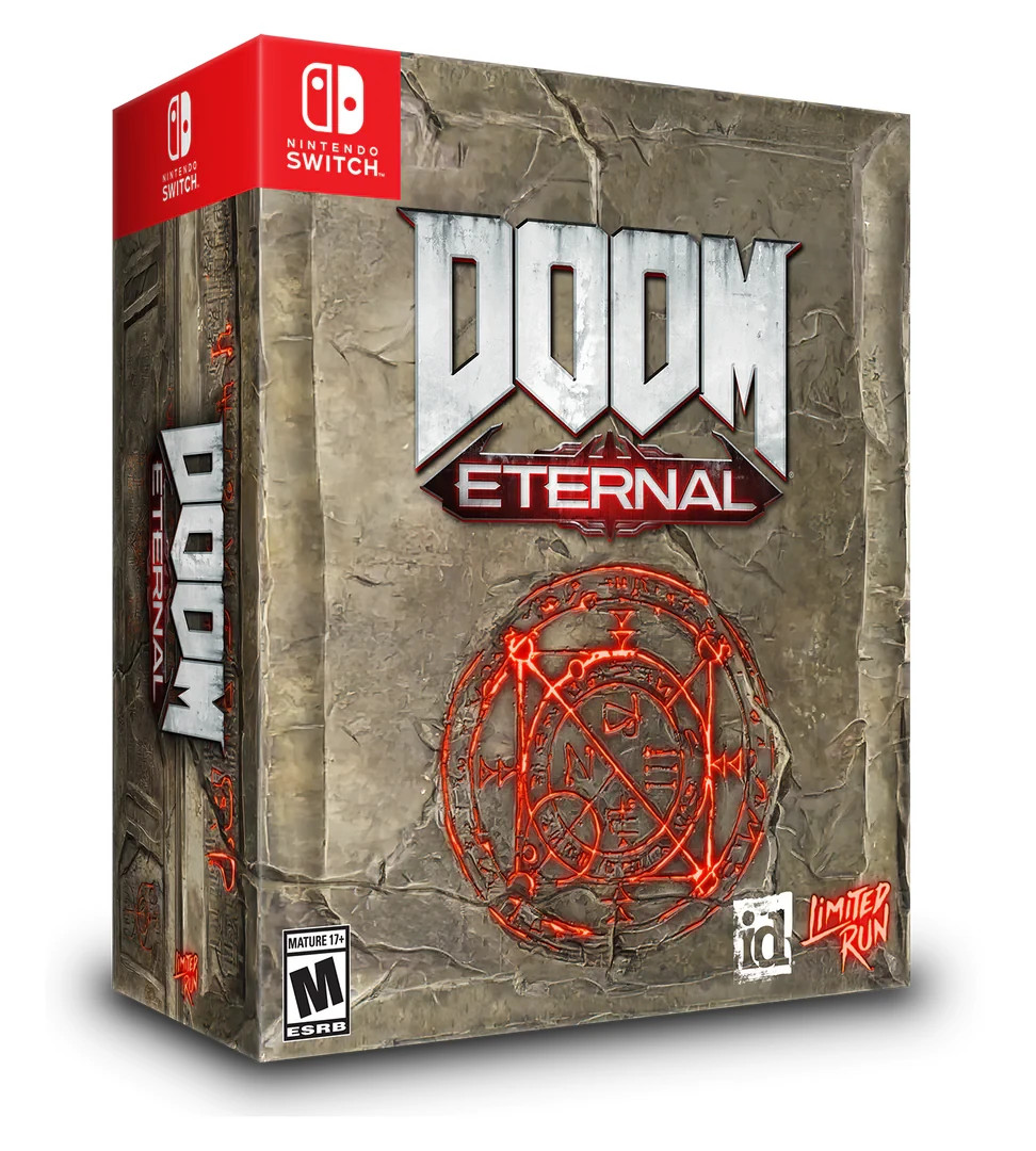 Nintendo Switch Limited Run #154 DOOM Eternal Ultimate Edition New Sealed LRG