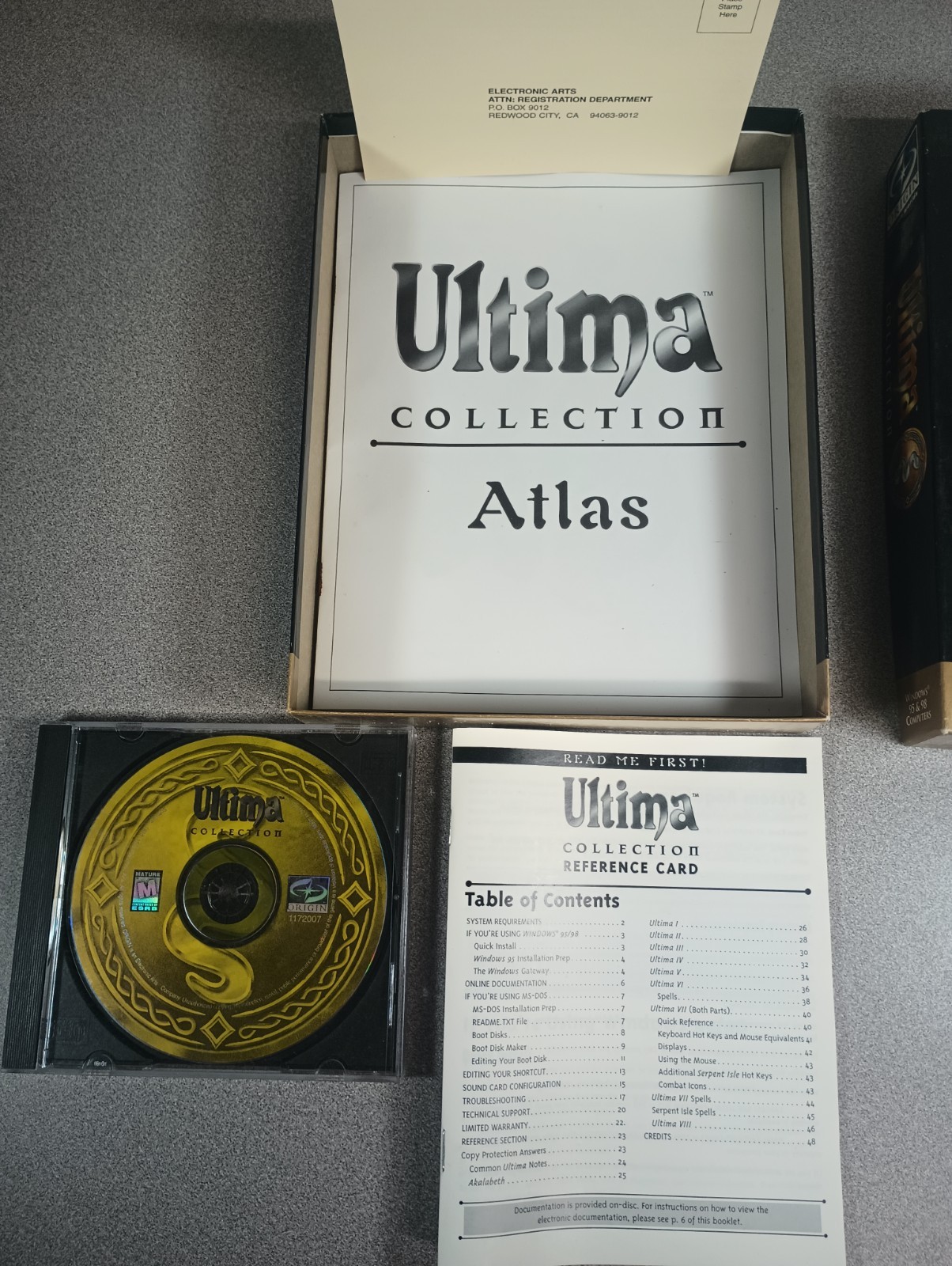 Ultima Collection: Video Game (PC, CD-ROM, 1997)