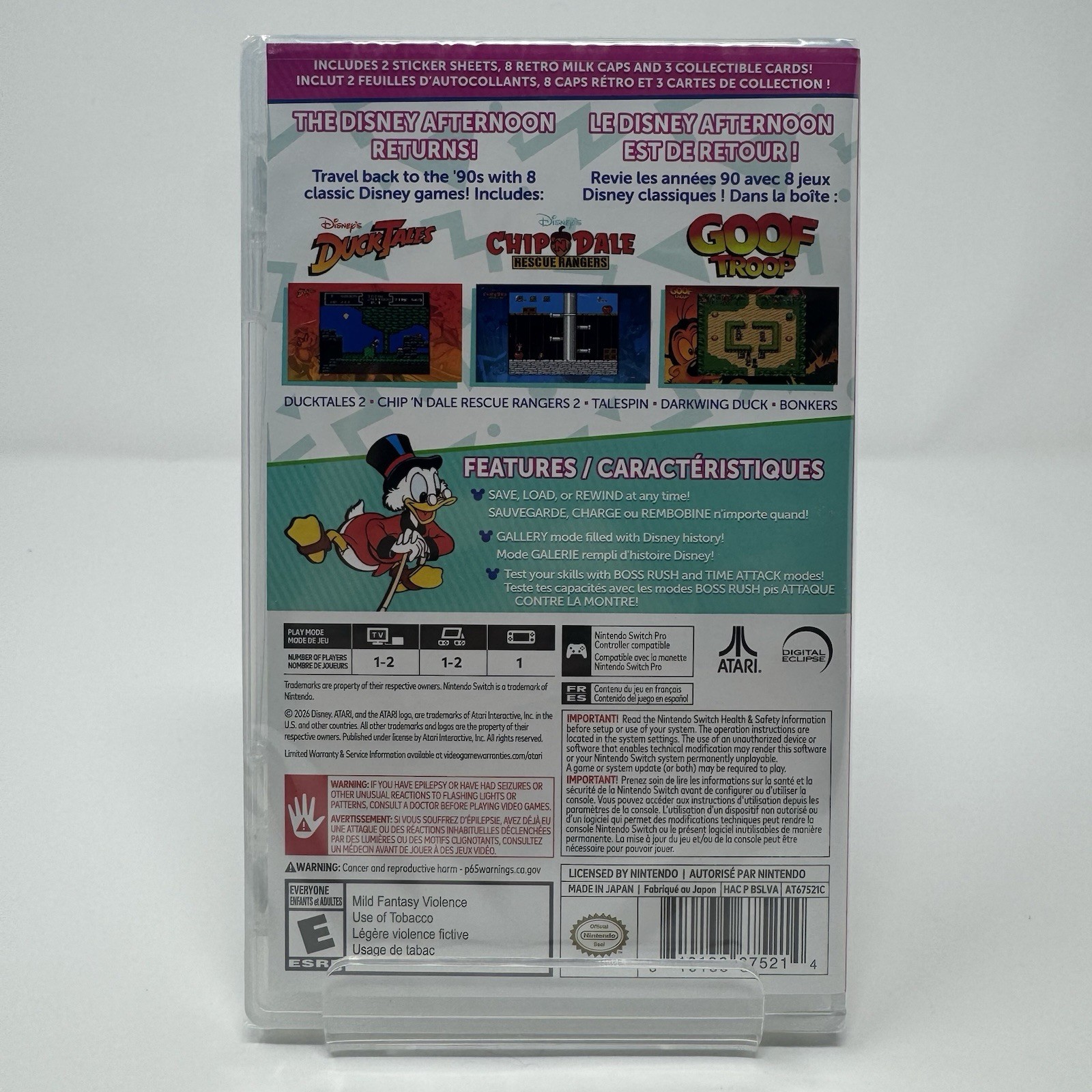 Disney Afternoon Collection – Nintendo Switch – Brand New – ESRB SEALED