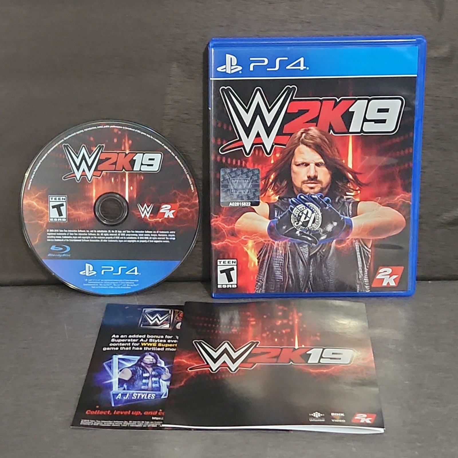 WWE 2K19 PlayStation 4 PS4 Game CIB