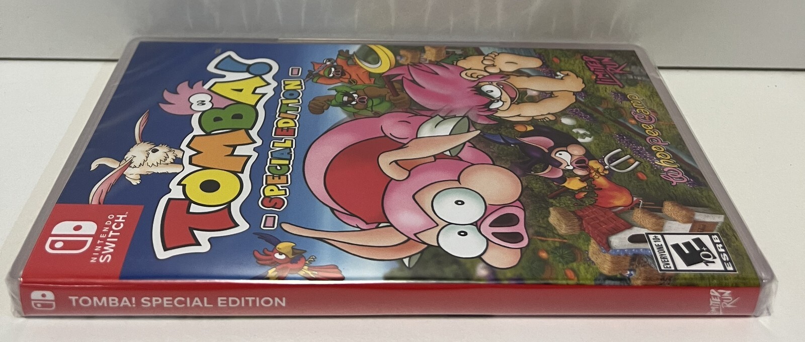 TOMBA! SPECIAL EDITION NINTENDO SWITCH NEW SEALED (ITA-ENG-FRA-GER/TXT) TOMBI