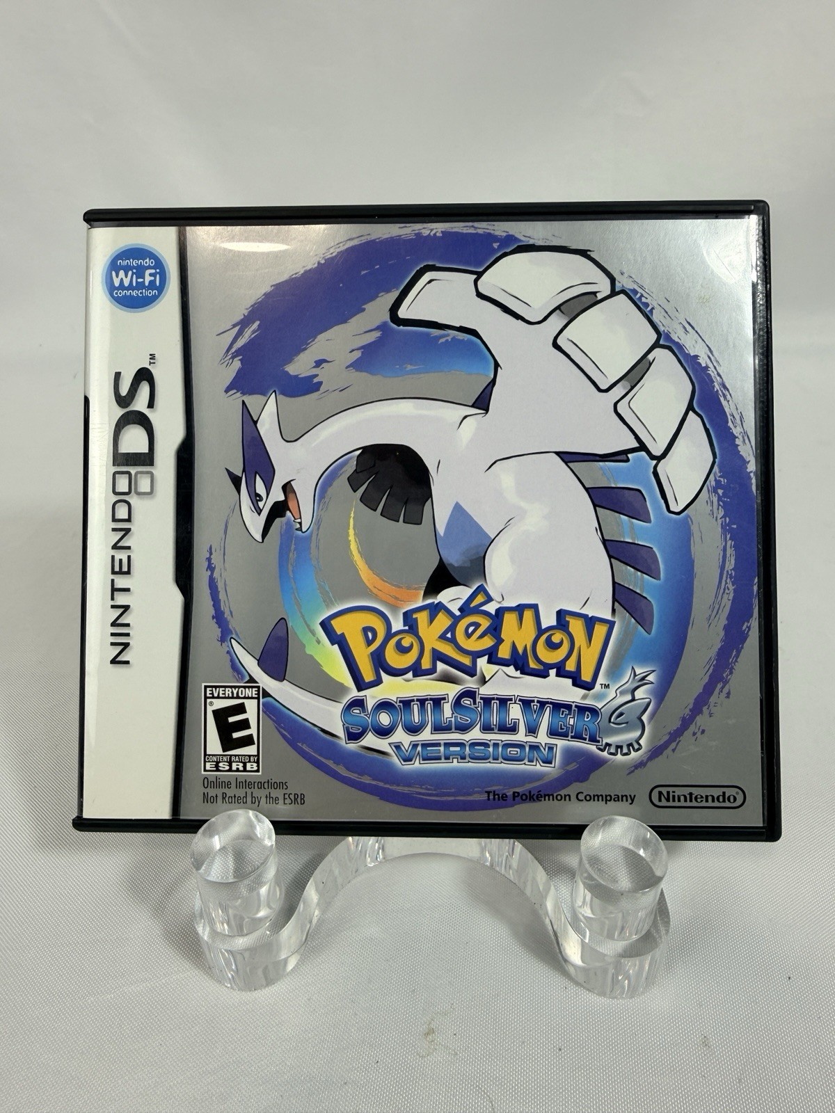 Pokemon SoulSilver Version DS Complete Big Box With Pokewalker Authentic Tested!