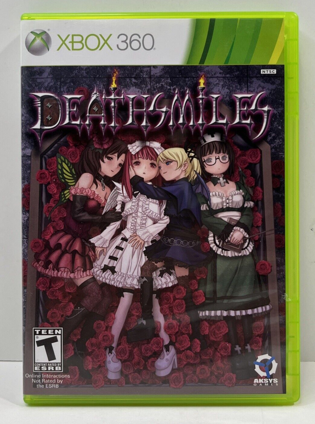 Deathsmiles (Microsoft Xbox 360, 2010) – Manual & Bonus Soundtrack CD Included