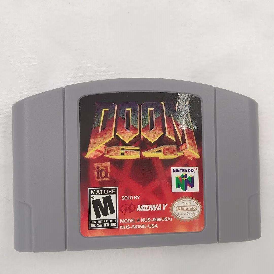 DOOM. Video Game For Nintendo 64 Console USA Version